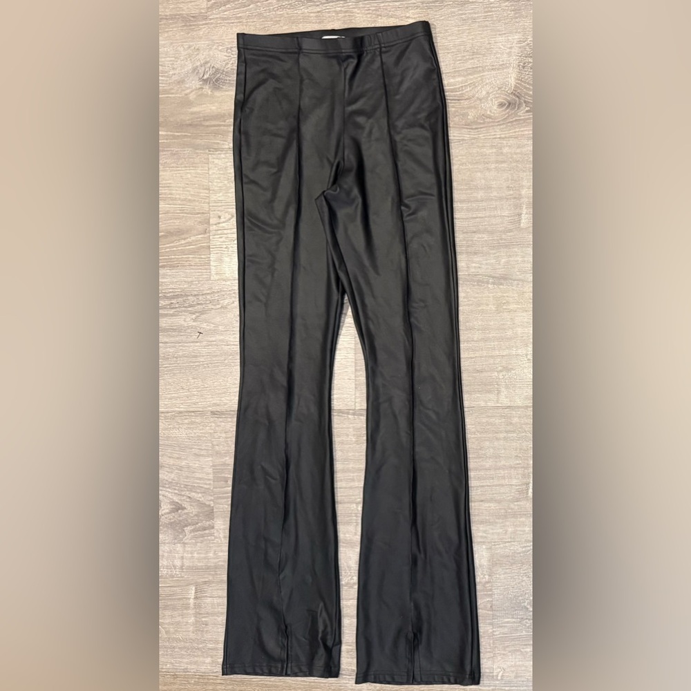 Black Flared Pants